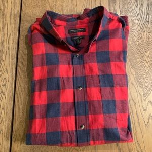 Banana Republic Grant Slim-fit Luxe Flannel